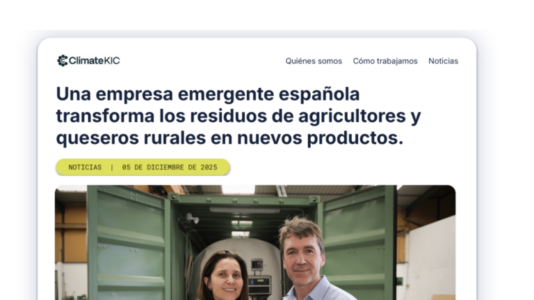 Clmate Kic destaca el trabajo de Agrolinera
